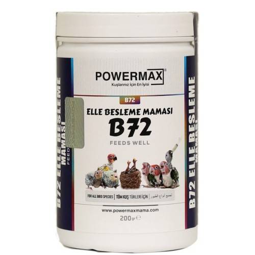 Powermax B72 Elle Besleme Maması ( 200 Gr ) - 0