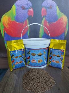 Beautiful Food Kurtlu Ballı Polenli Kuş Maması 1 Kg Pellet(Jako ve büyük papaganlar için)