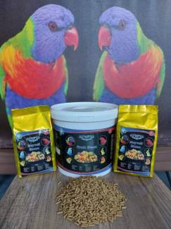Beautiful Food Meyveli – Kuş Maması 1 Kg Pellet (Jako ve büyük ırk papaganlar için)